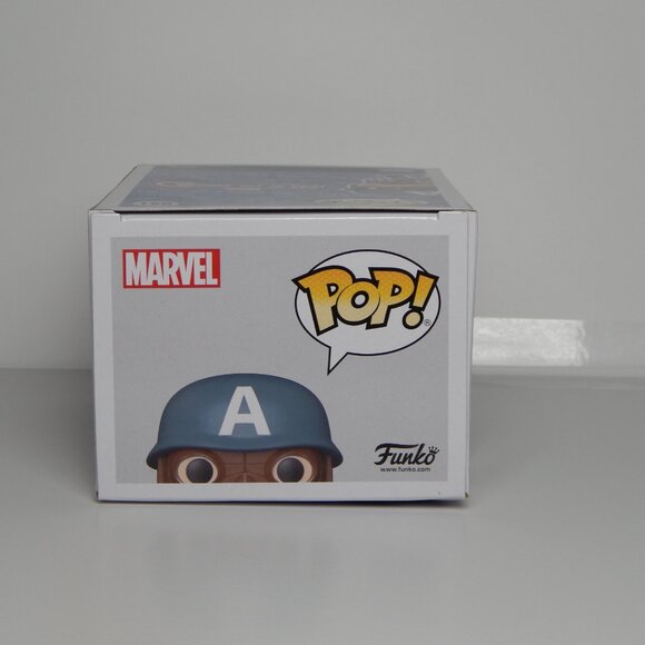 NIB Funko Pop! 821 WWII Ultimates Captain America - Picture 5 of 6